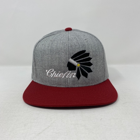 Unbranded Other - Indians Chief Wahoo Snapback Hat Cap